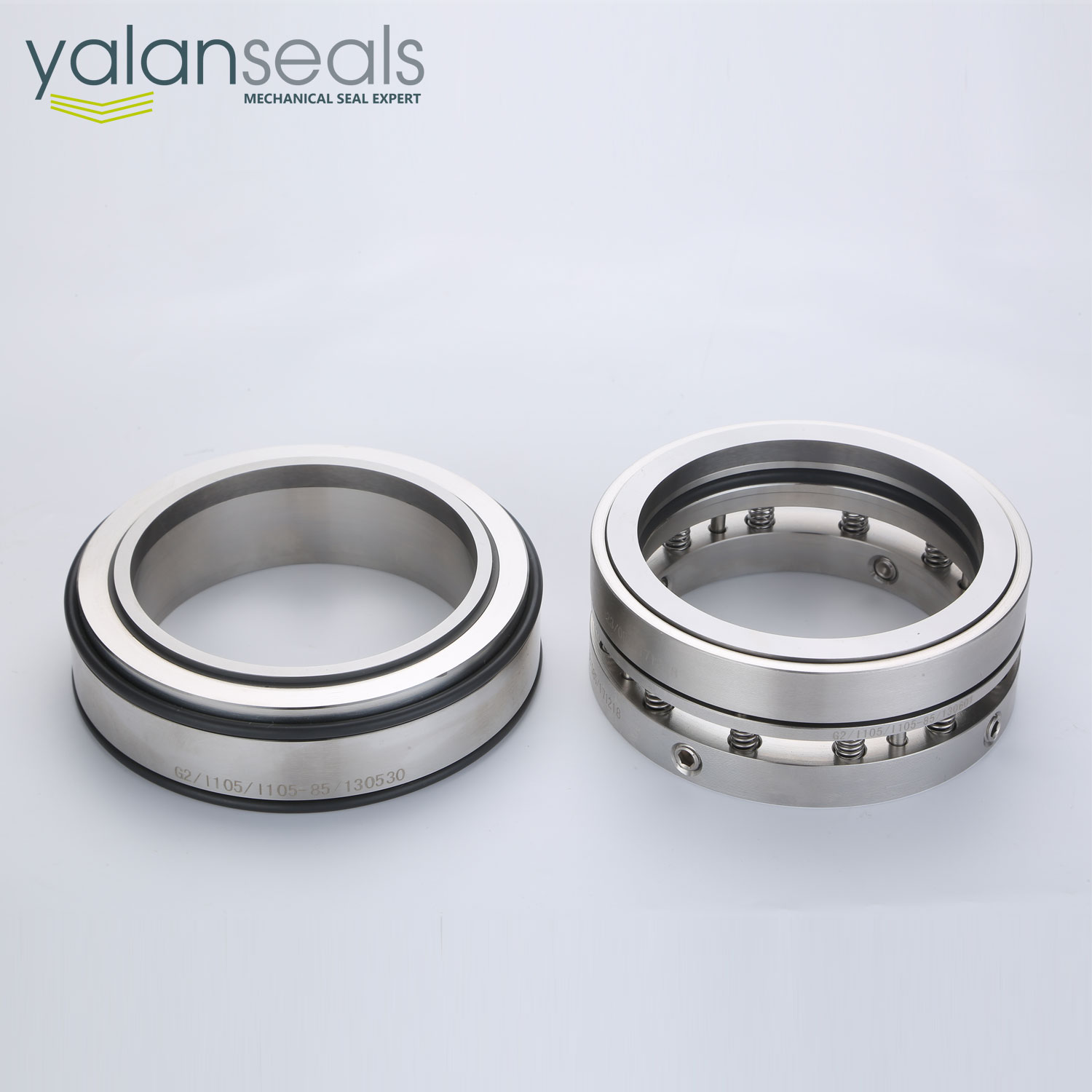 YALAN I105 Multi-spring Mechanical Seal for Chemical Centrifugal Pumps, Screw Pumps, and Sewage Pumps