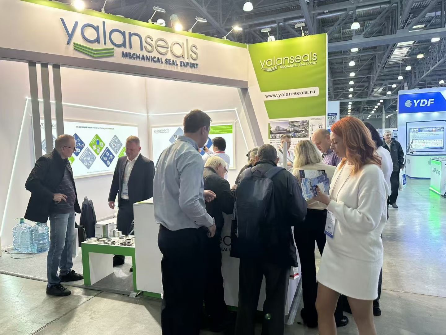 YALAN Seals exhibited at Russia PCV 2024