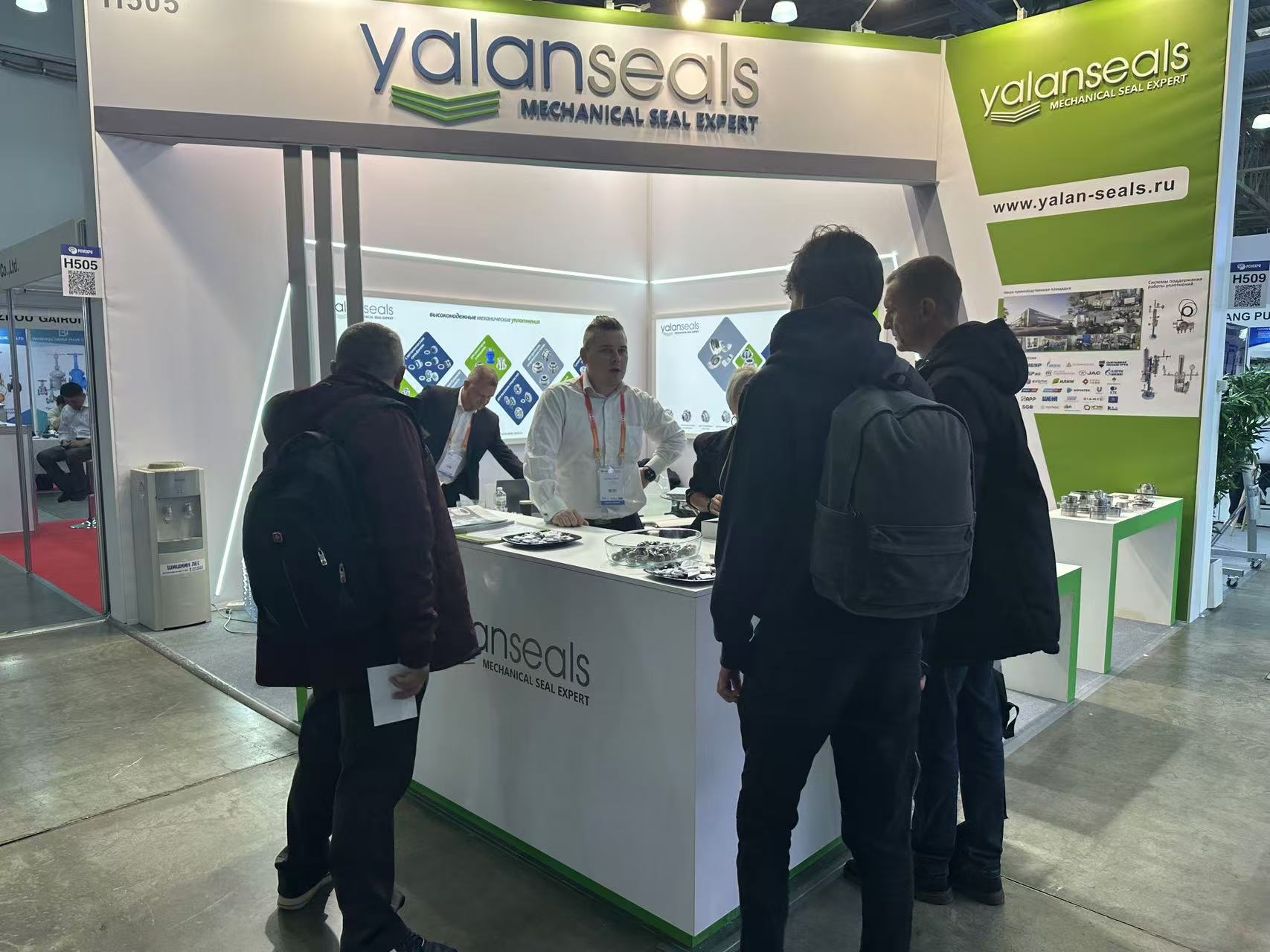 YALAN Seals exhibited at Russia PCV 2024
