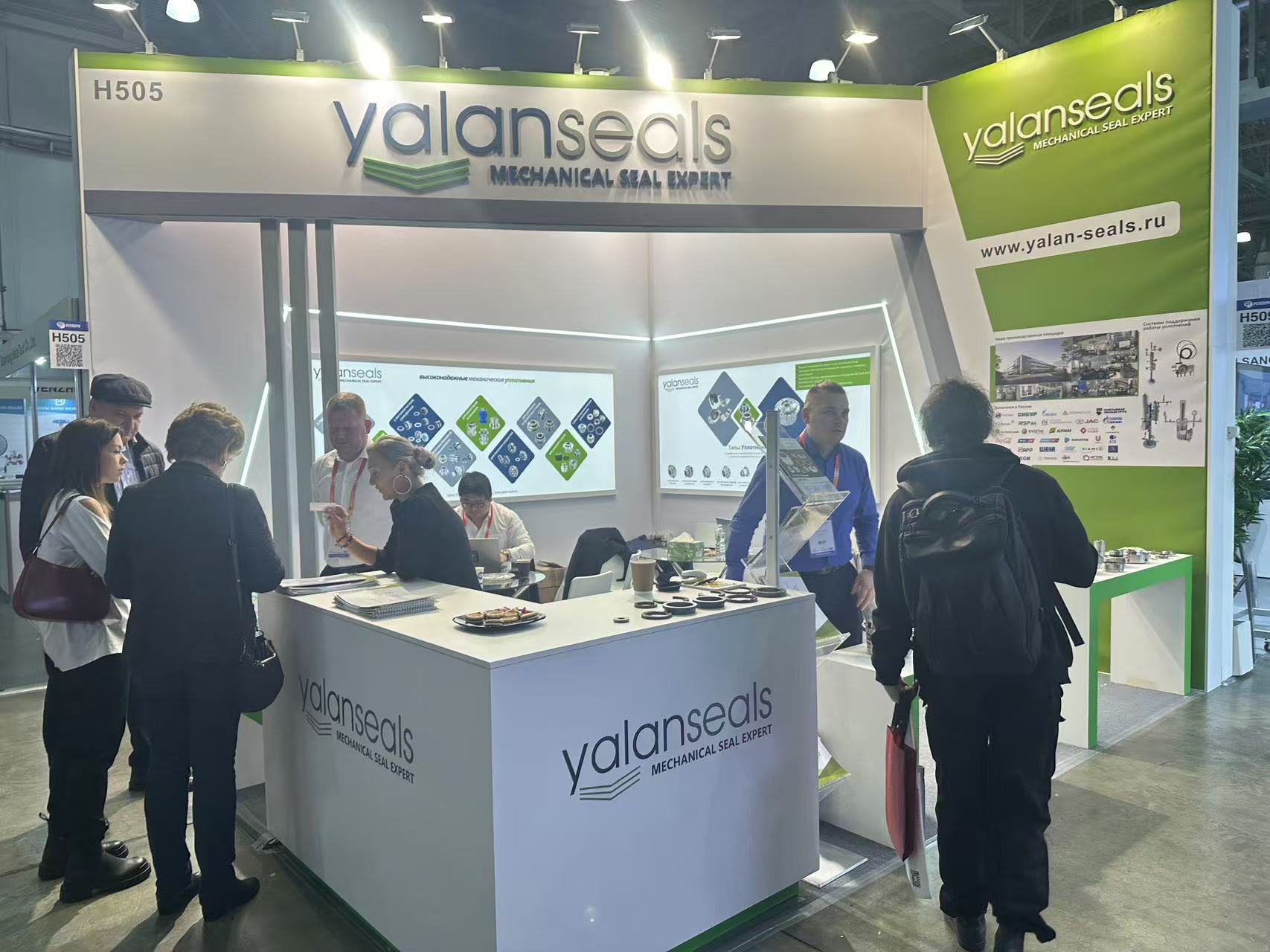 YALAN Seals exhibited at Russia PCV 2024